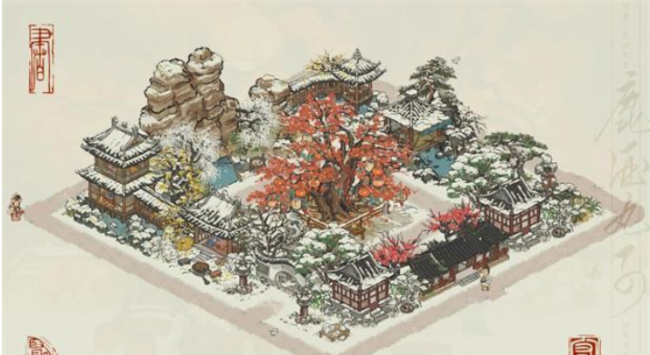 《江南百景图》白雪镇布局全指南 《江南百景图》白雪镇布局方法介绍