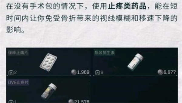 三角洲行动药品怎么使用？三角洲行动药品使用方法介绍