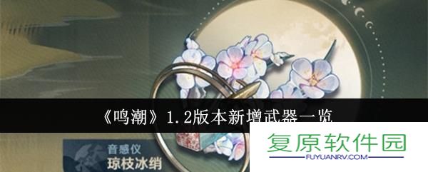 《鸣潮》1.2版本新增武器一览