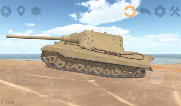 坦克物理模拟器3无限时间(Tank Physics Mobile 03)